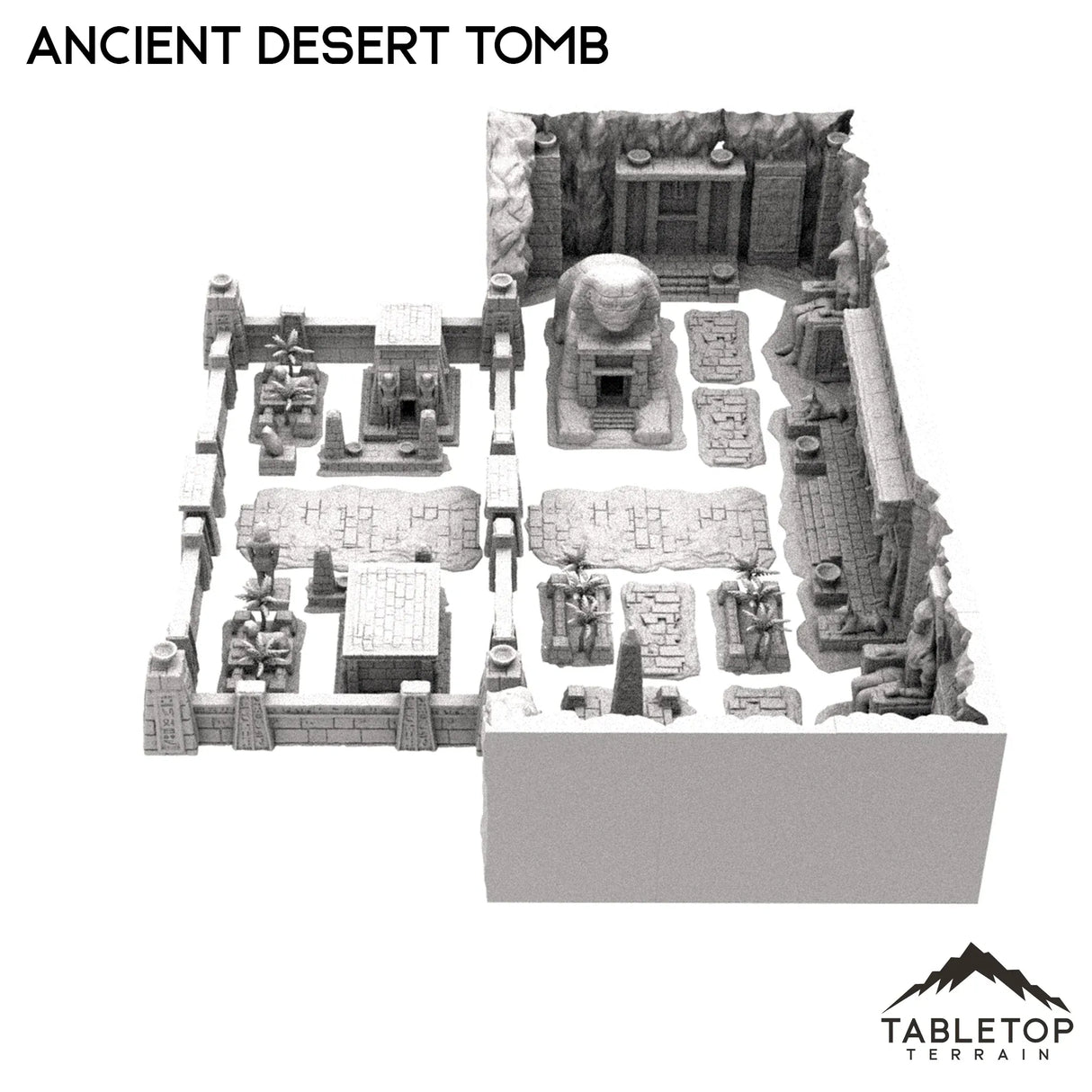 Tabletop Terrain Dungeon Terrain Ancient Desert Tomb