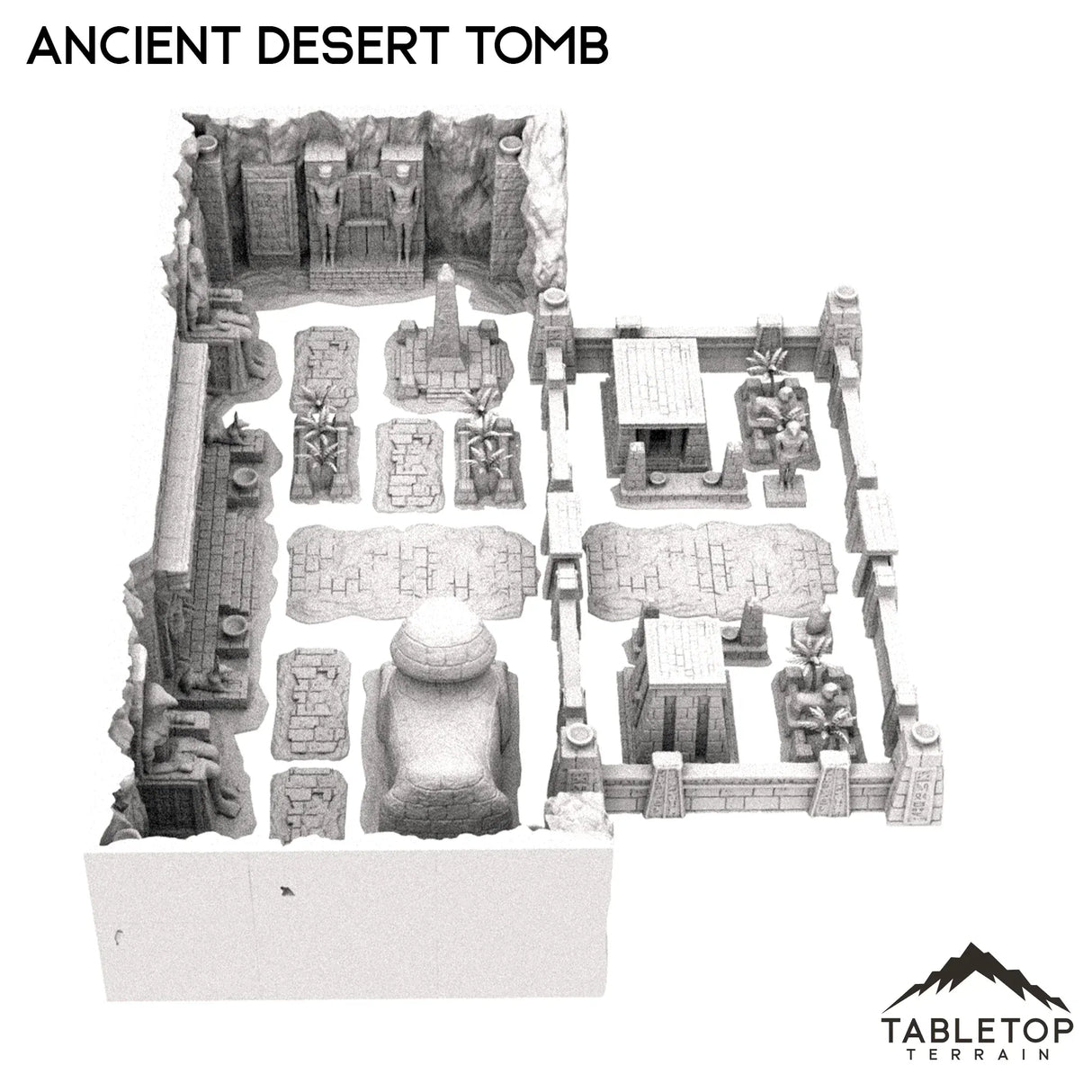 Tabletop Terrain Dungeon Terrain Ancient Desert Tomb