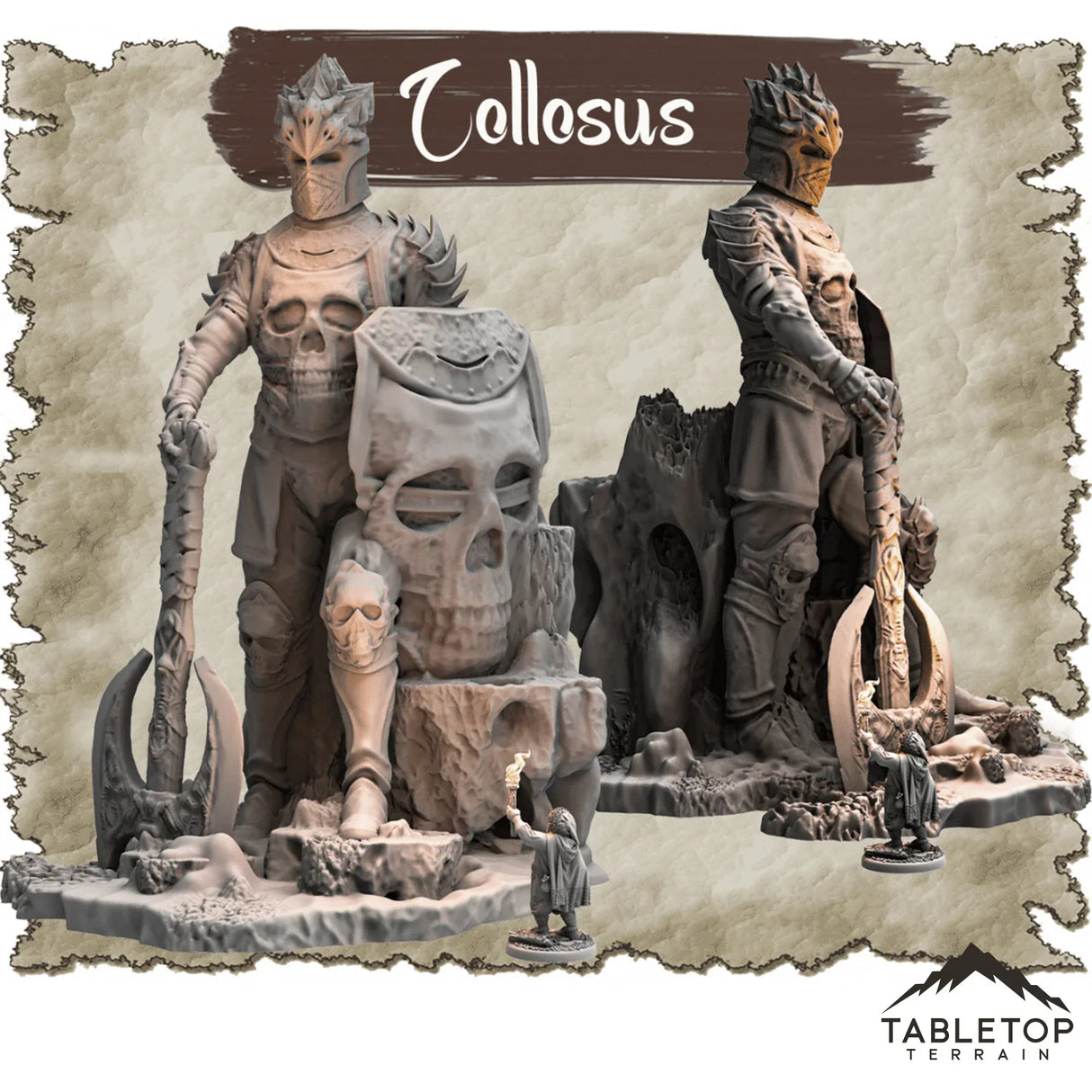 Tabletop Terrain Dungeon Terrain Colossus - Thematic Dungeon Terrain