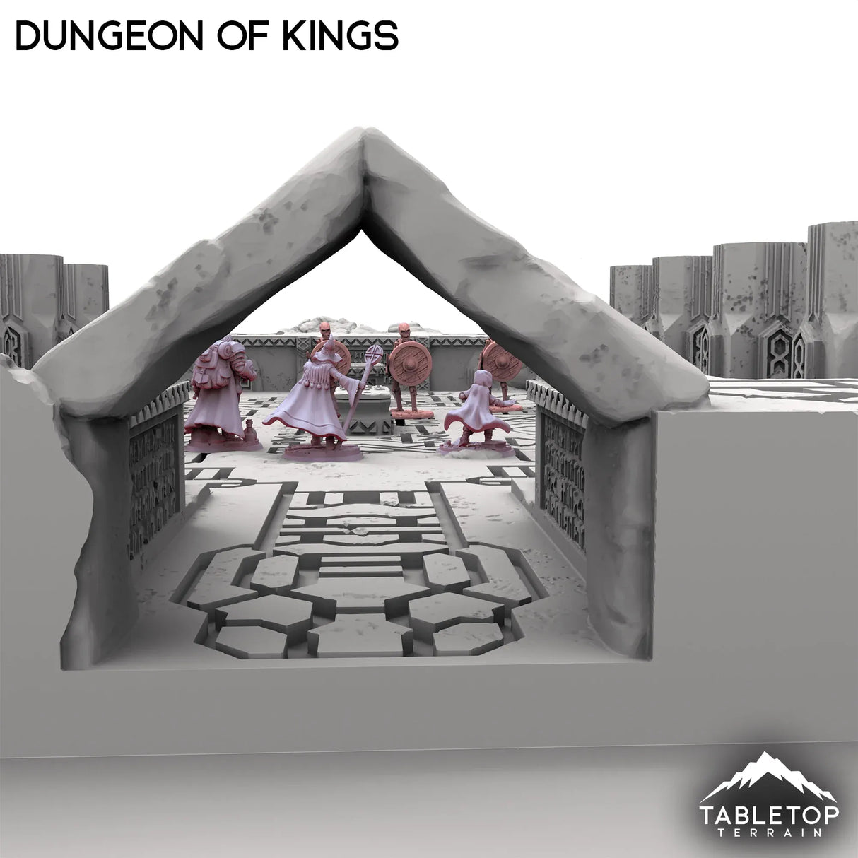 Tabletop Terrain Dungeon Terrain Dungeon of Kings - Kingdom of Durak Deep