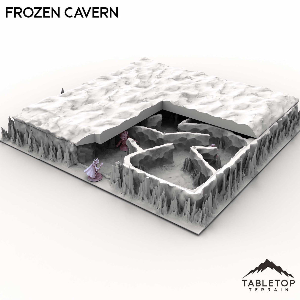 Tabletop Terrain Dungeon Terrain Frozen Cavern