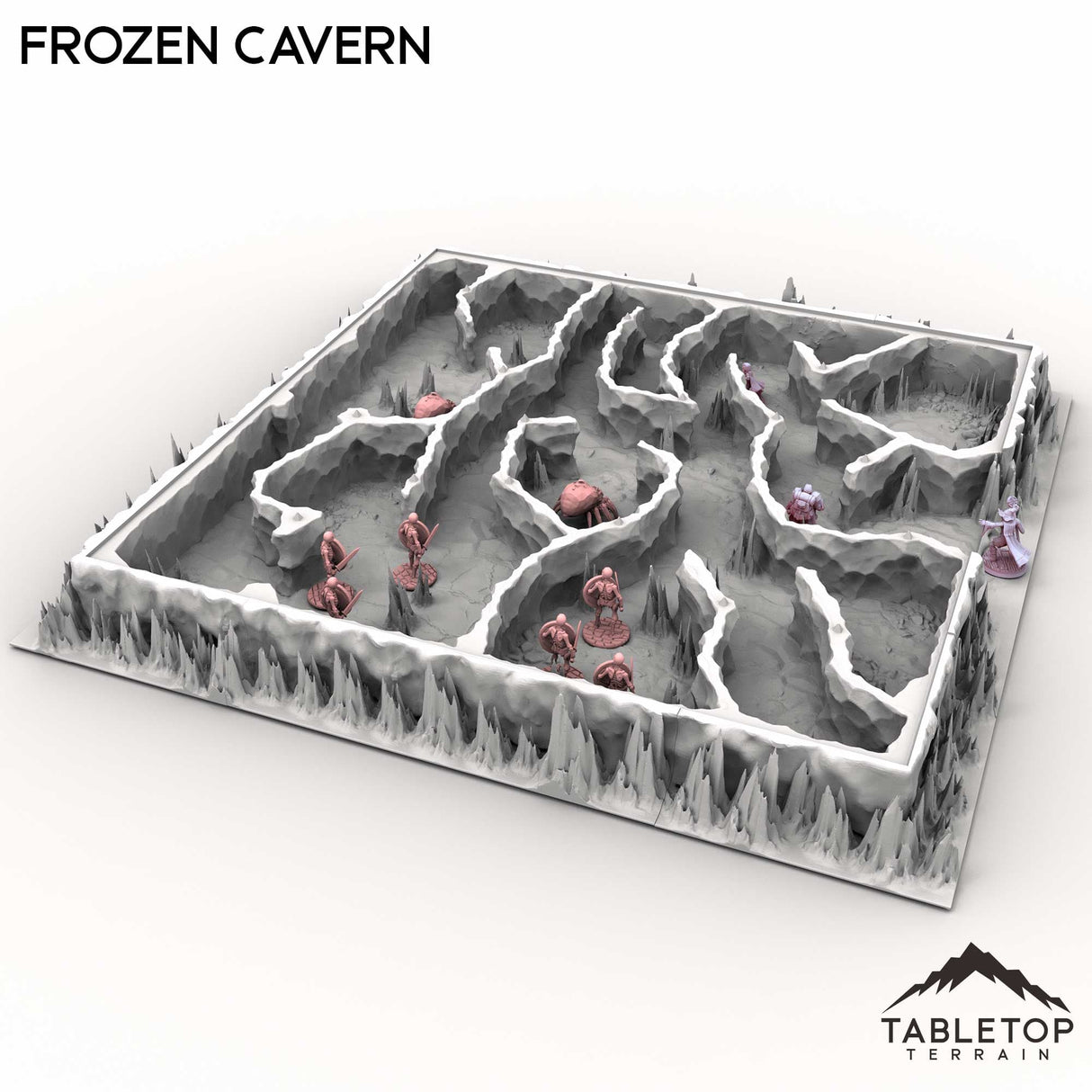 Tabletop Terrain Dungeon Terrain Frozen Cavern
