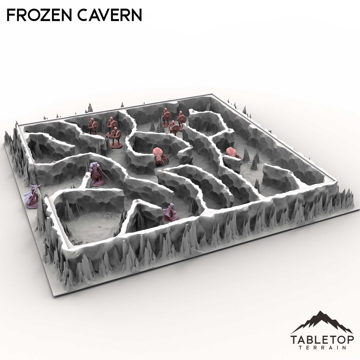 Tabletop Terrain Dungeon Terrain Frozen Cavern