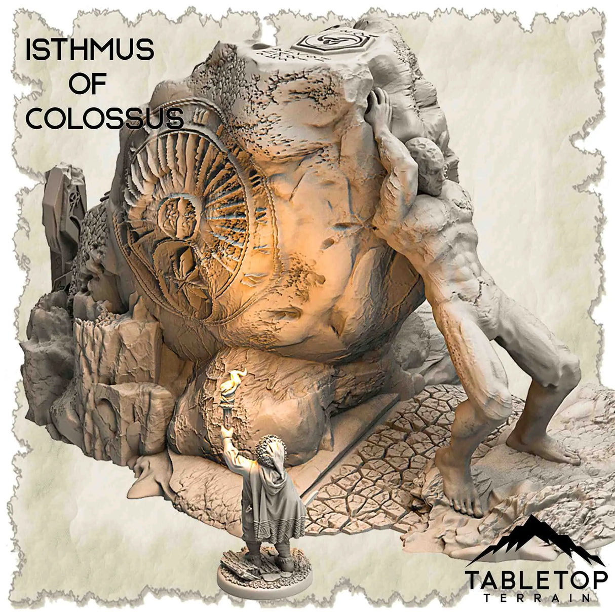 Tabletop Terrain Dungeon Terrain Lost Portal in the Temples of Azoroth - Thematic Dungeon Terrain