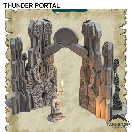 Tabletop Terrain Dungeon Terrain Portals - Thematic Dungeon Terrain