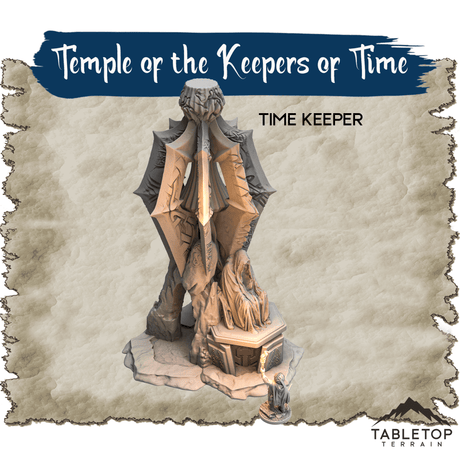 Tabletop Terrain Dungeon Terrain Temple of the Keepers of Time - Thematic Dungeon Terrain