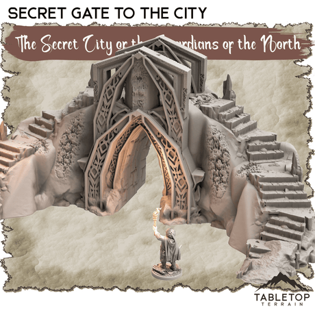 Tabletop Terrain Dungeon Terrain The Secret City of the Guardians of the North - Thematic Dungeon Terrain