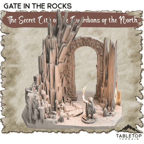 Tabletop Terrain Dungeon Terrain The Secret City of the Guardians of the North - Thematic Dungeon Terrain