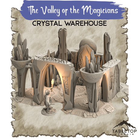 Tabletop Terrain Dungeon Terrain The Valley of Magicians - Thematic Dungeon Terrain