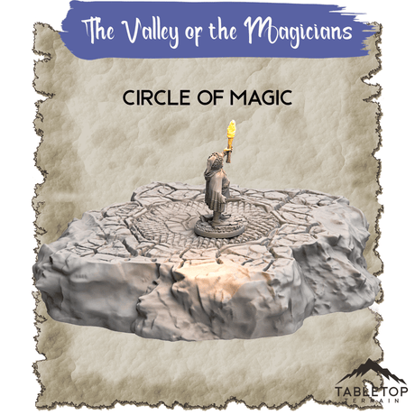 Tabletop Terrain Dungeon Terrain The Valley of Magicians - Thematic Dungeon Terrain