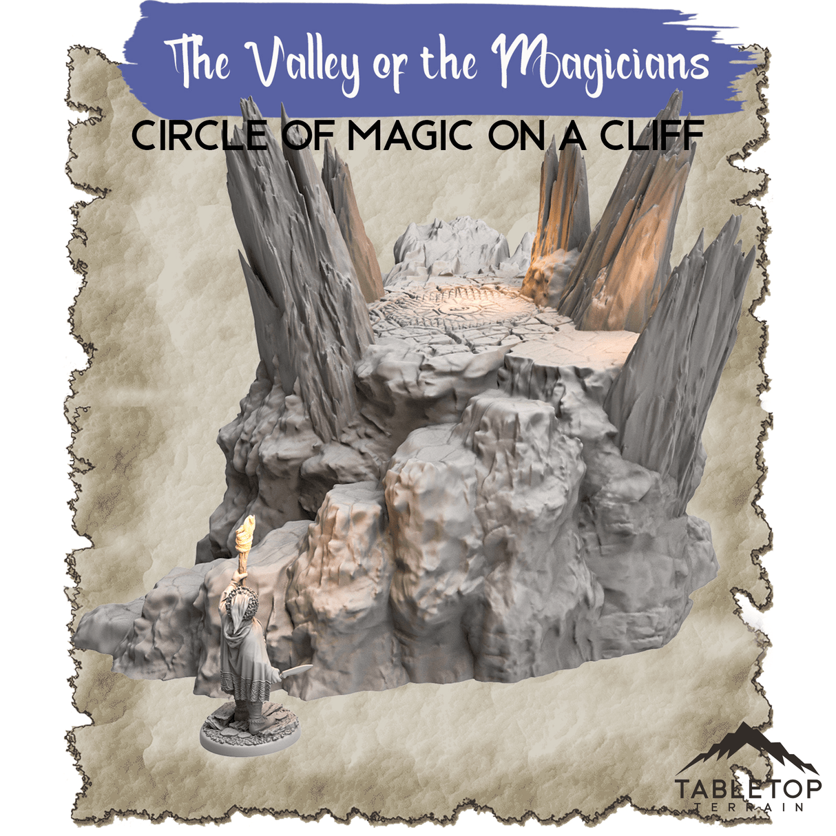 Tabletop Terrain Dungeon Terrain The Valley of Magicians - Thematic Dungeon Terrain