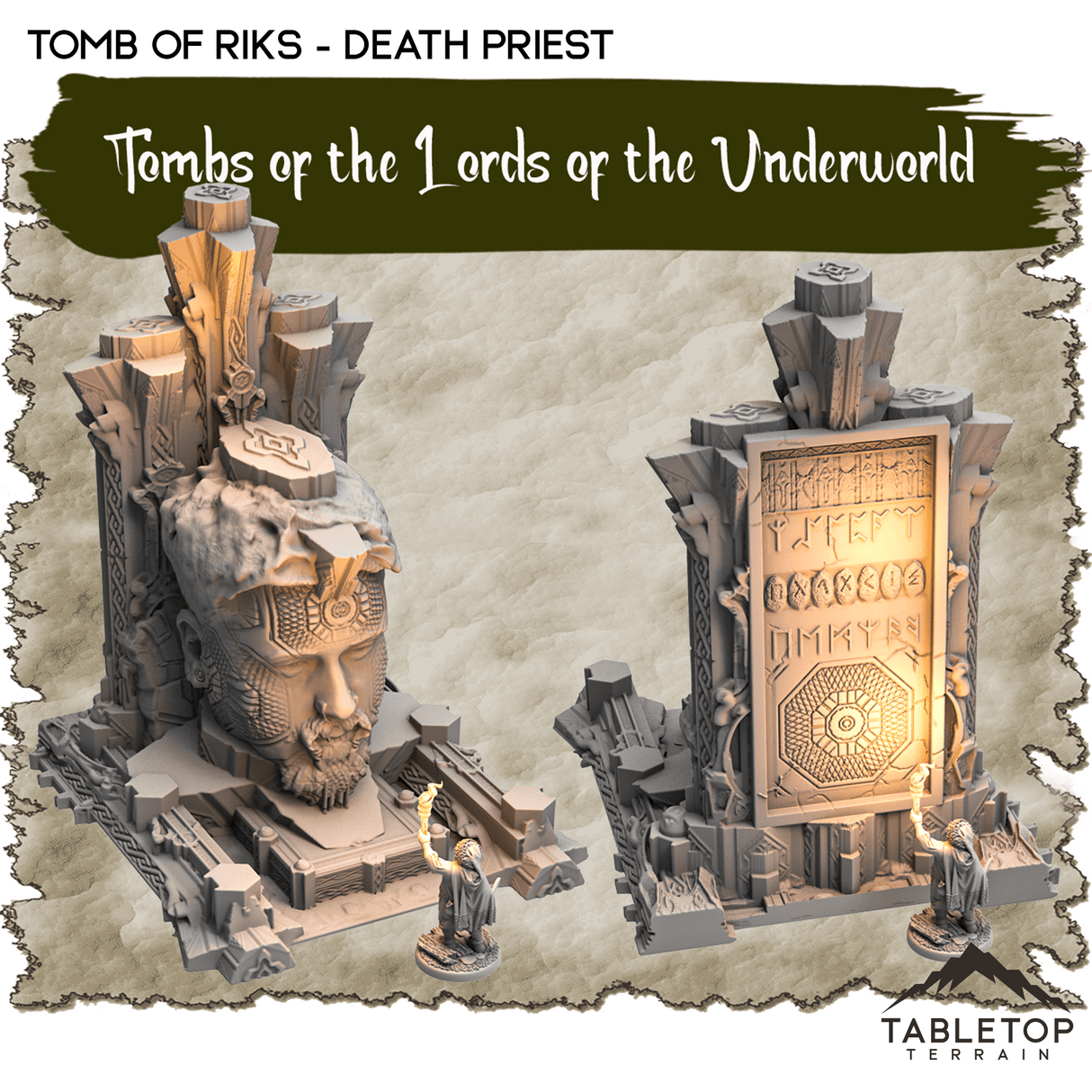 Tabletop Terrain Dungeon Terrain Tombs of the Lords of the Underworld - Thematic Dungeon Terrain