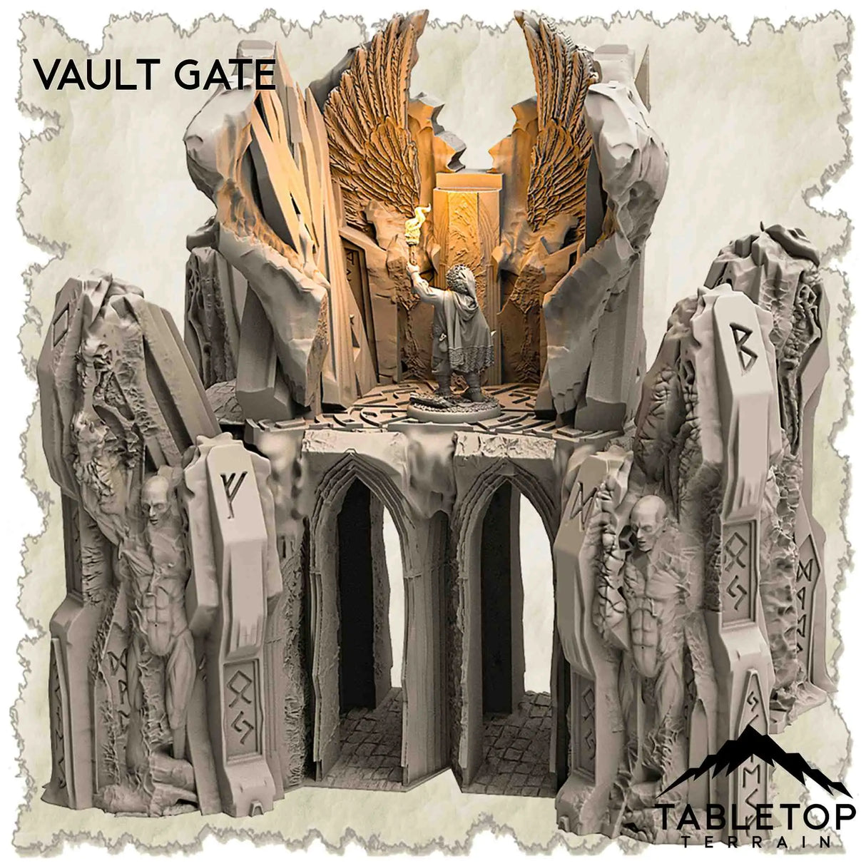 Tabletop Terrain Dungeon Terrain Valley of Active Portals - Thematic Dungeon Terrain