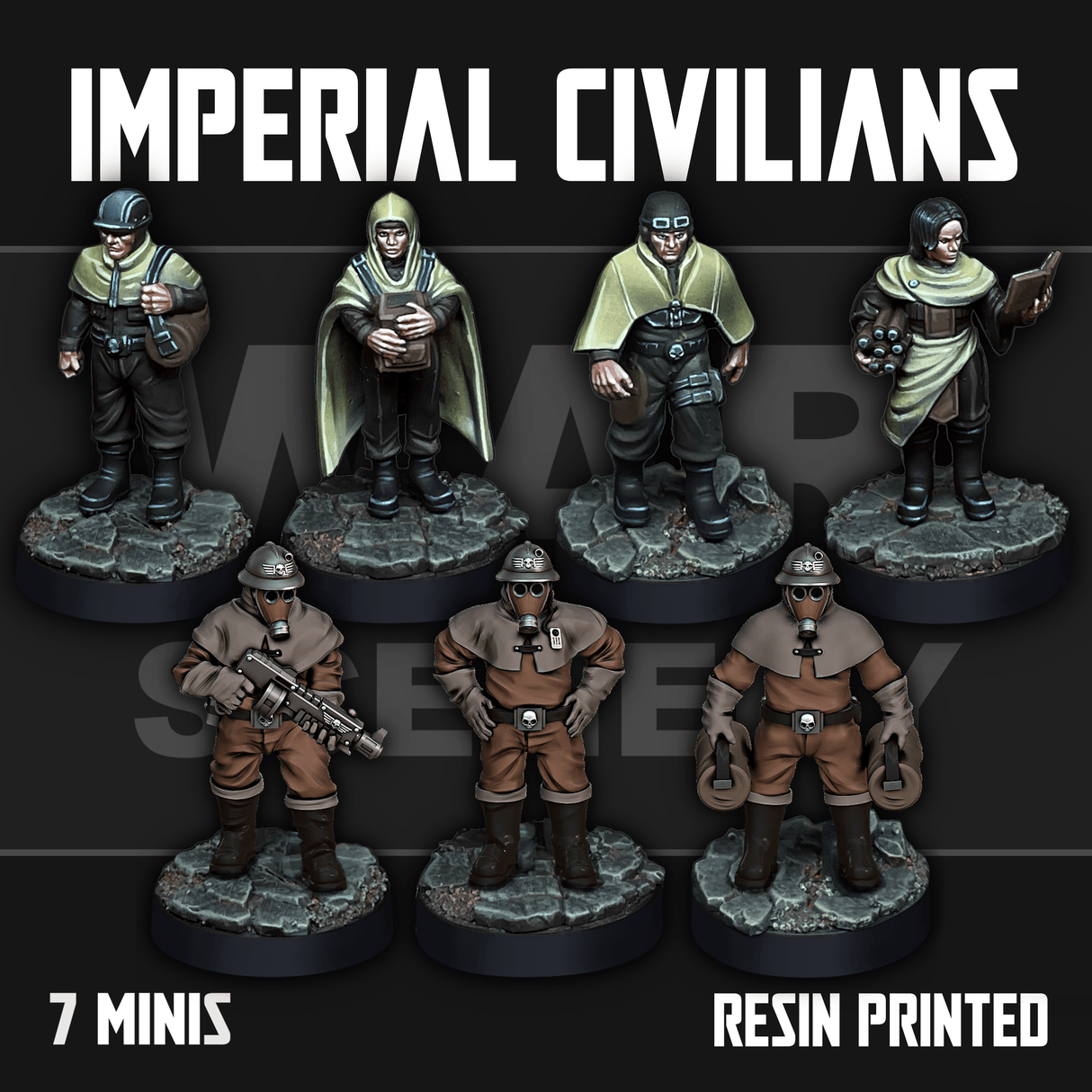 Tabletop Terrain Imperial Civilians