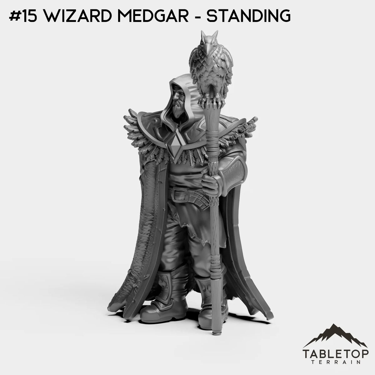 Tabletop Terrain Miniature #15 Wizard Medgar - Standing Sinister Spire Bundle