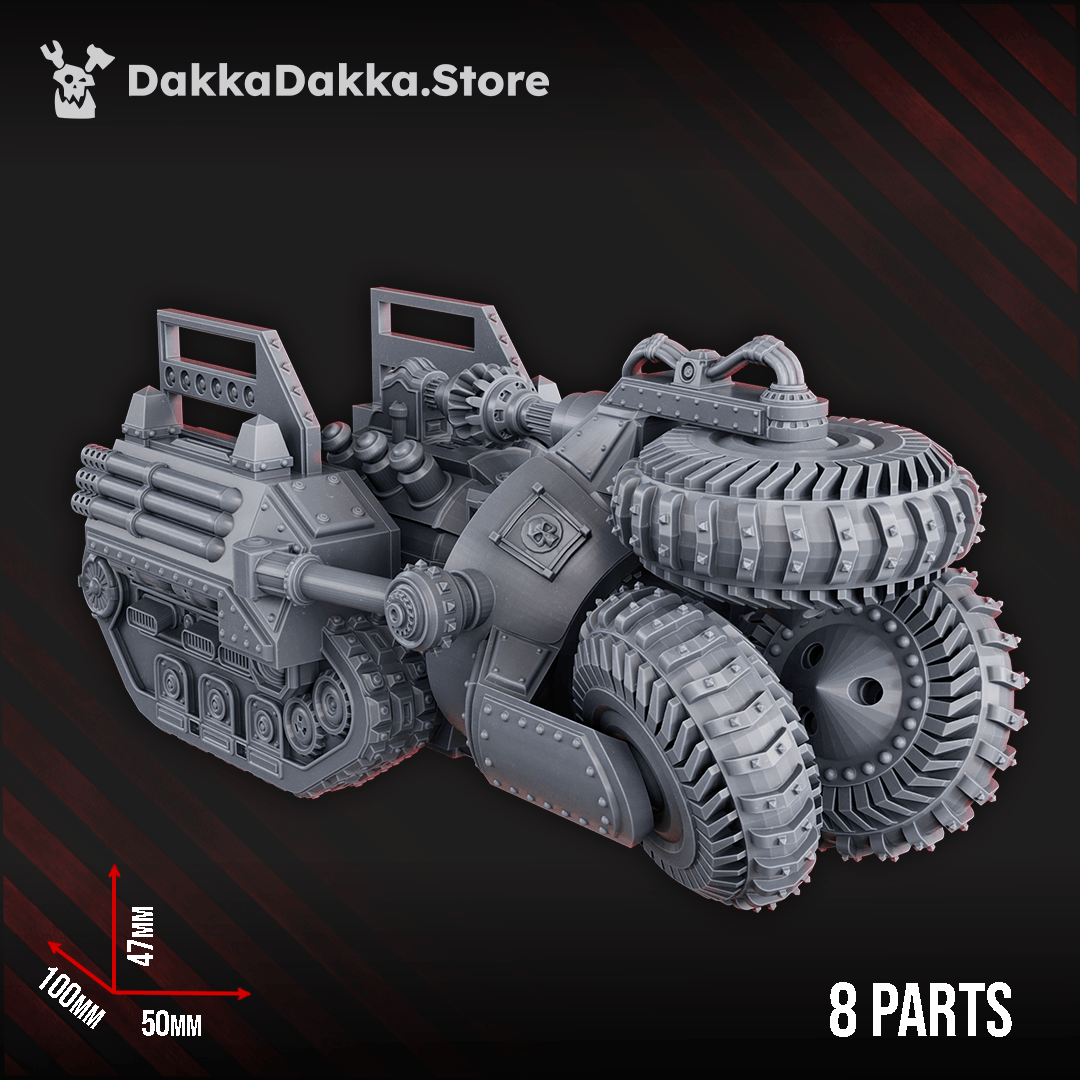 Tabletop Terrain Miniature 2nd Death Division Wall Crusher
