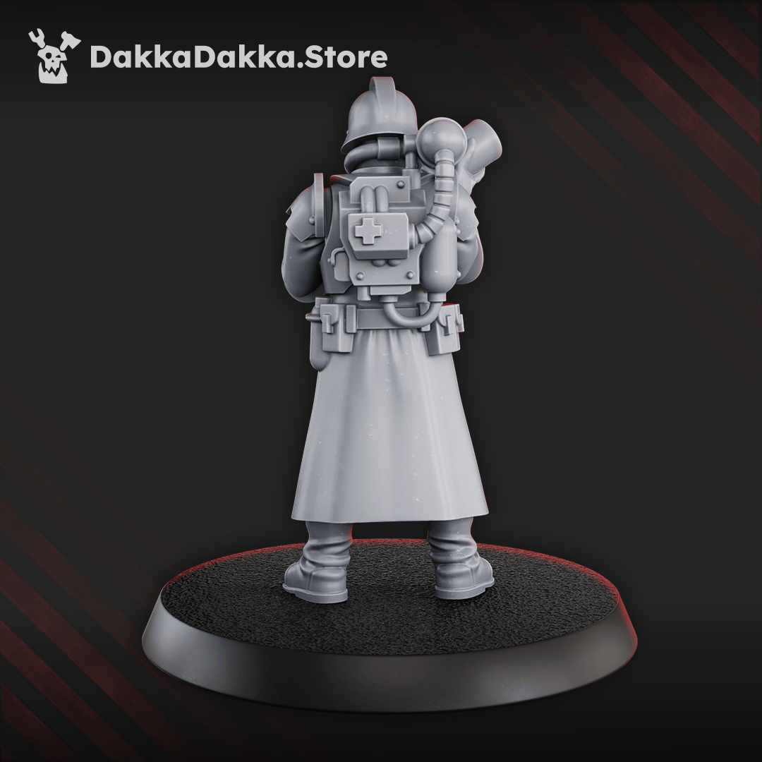 Tabletop Terrain Miniature 3rd Death Division Medic