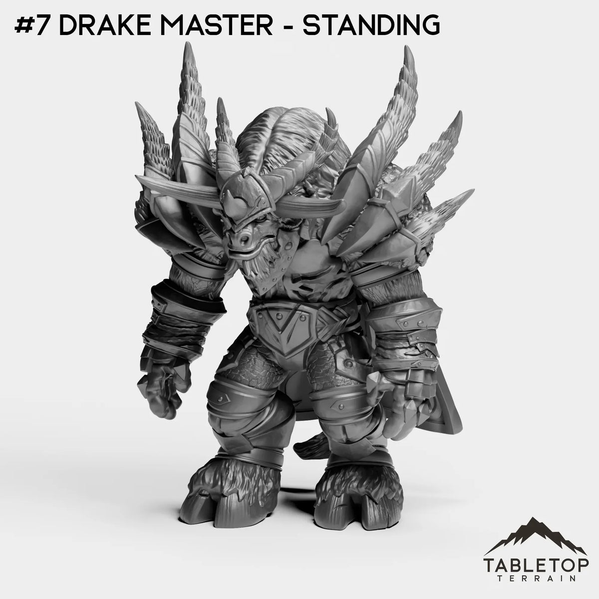 Tabletop Terrain Miniature #7 Drake Master - Standing Soul of the Beast Bundle