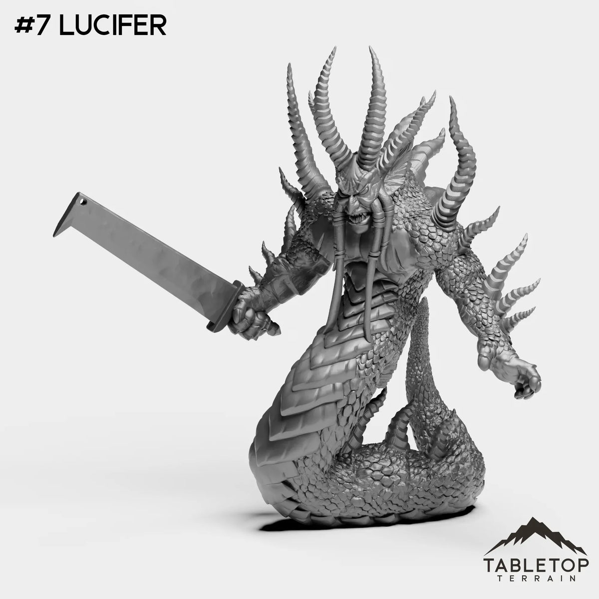 Tabletop Terrain Miniature #7 Lucifer Fiery Core Bundle