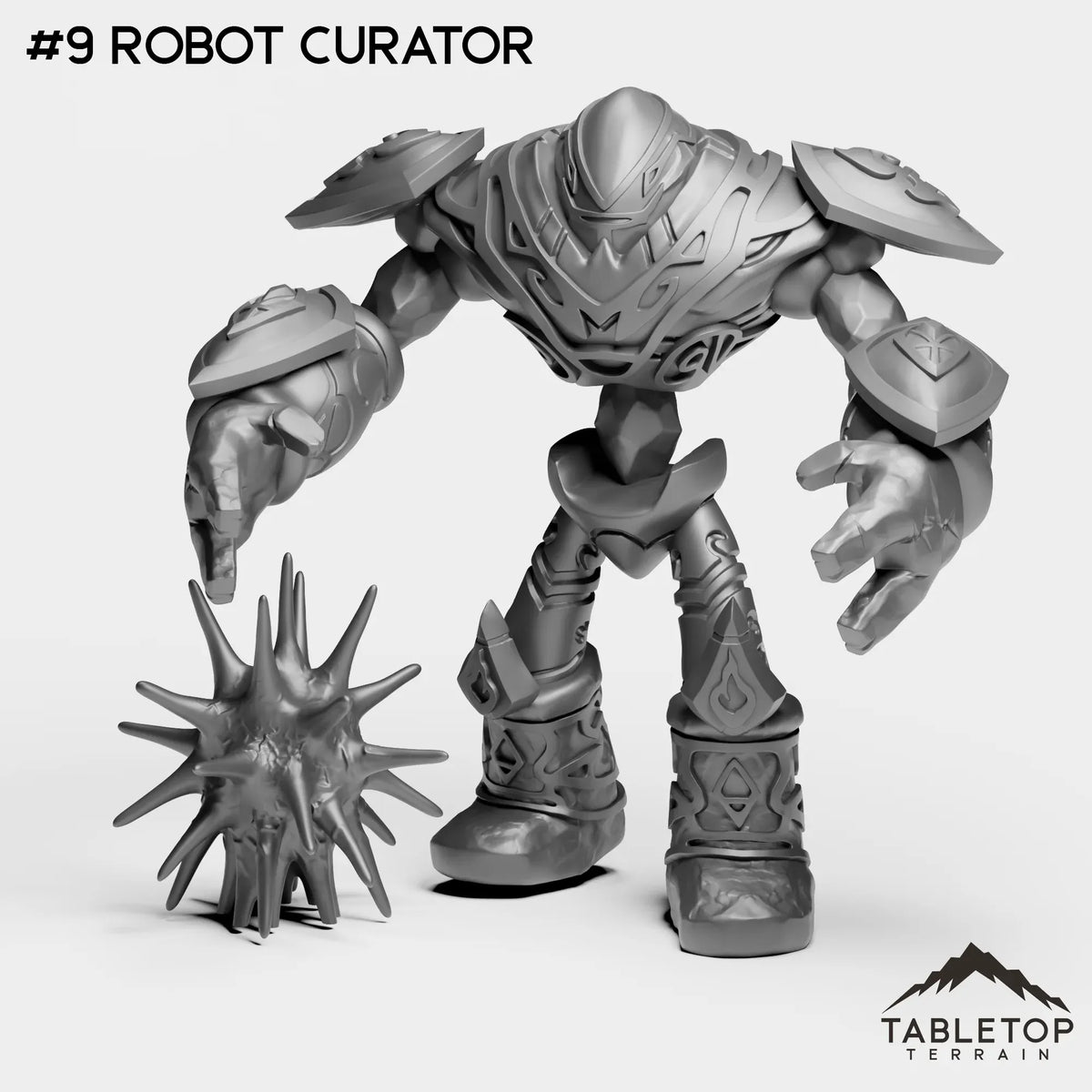 Tabletop Terrain Miniature #9 Robot Curator Sinister Spire Bundle