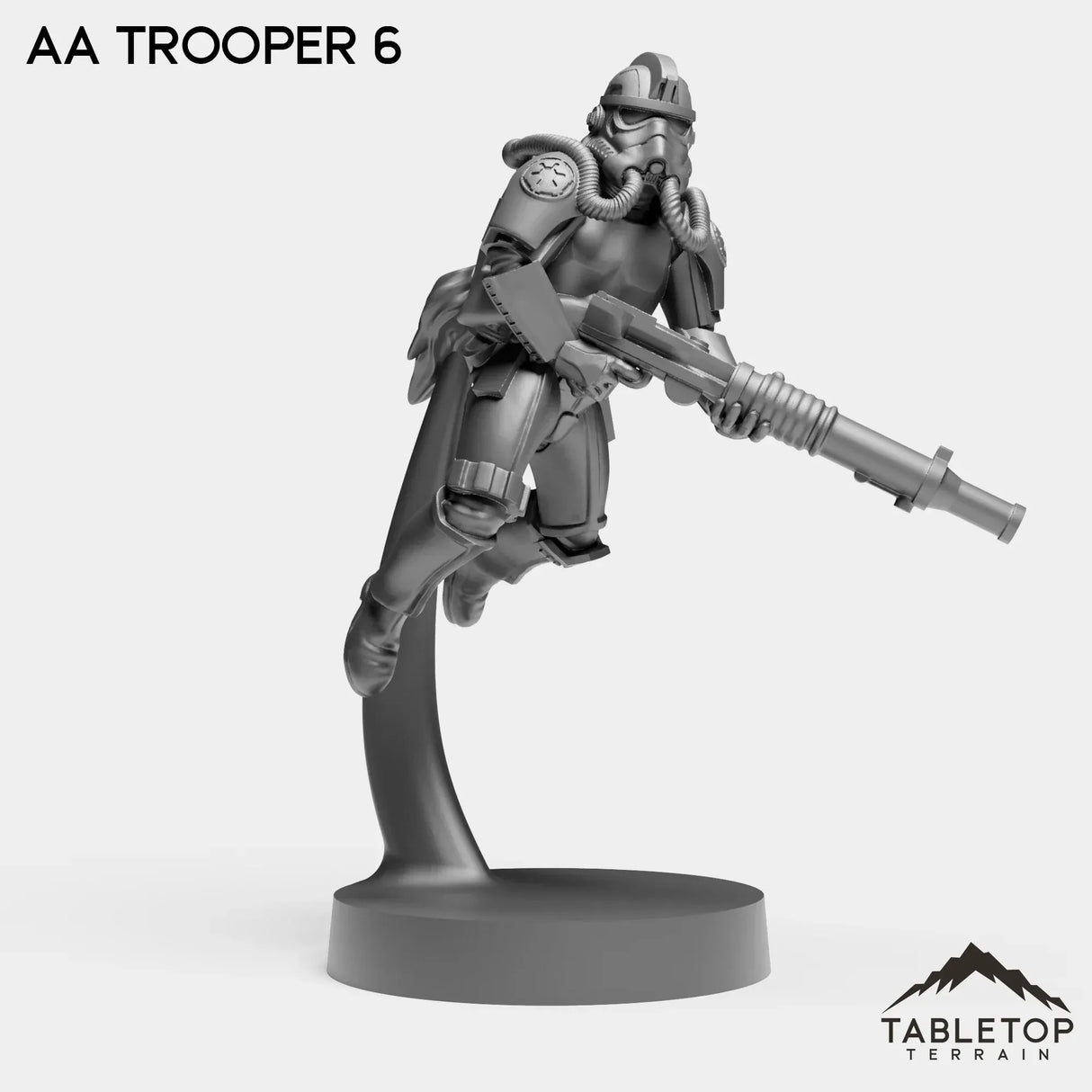 Tabletop Terrain Miniature AA Troopers