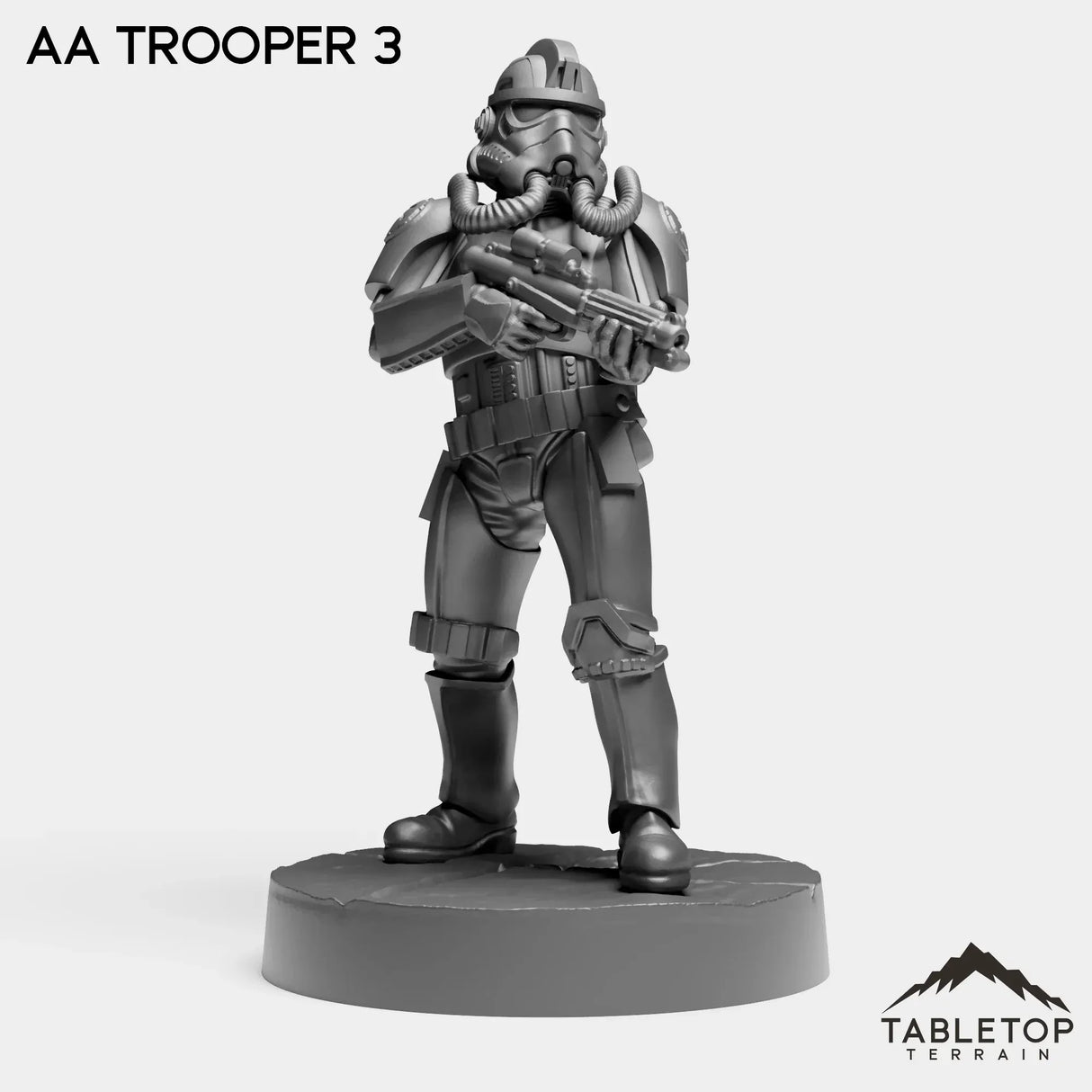 Tabletop Terrain Miniature AA Troopers