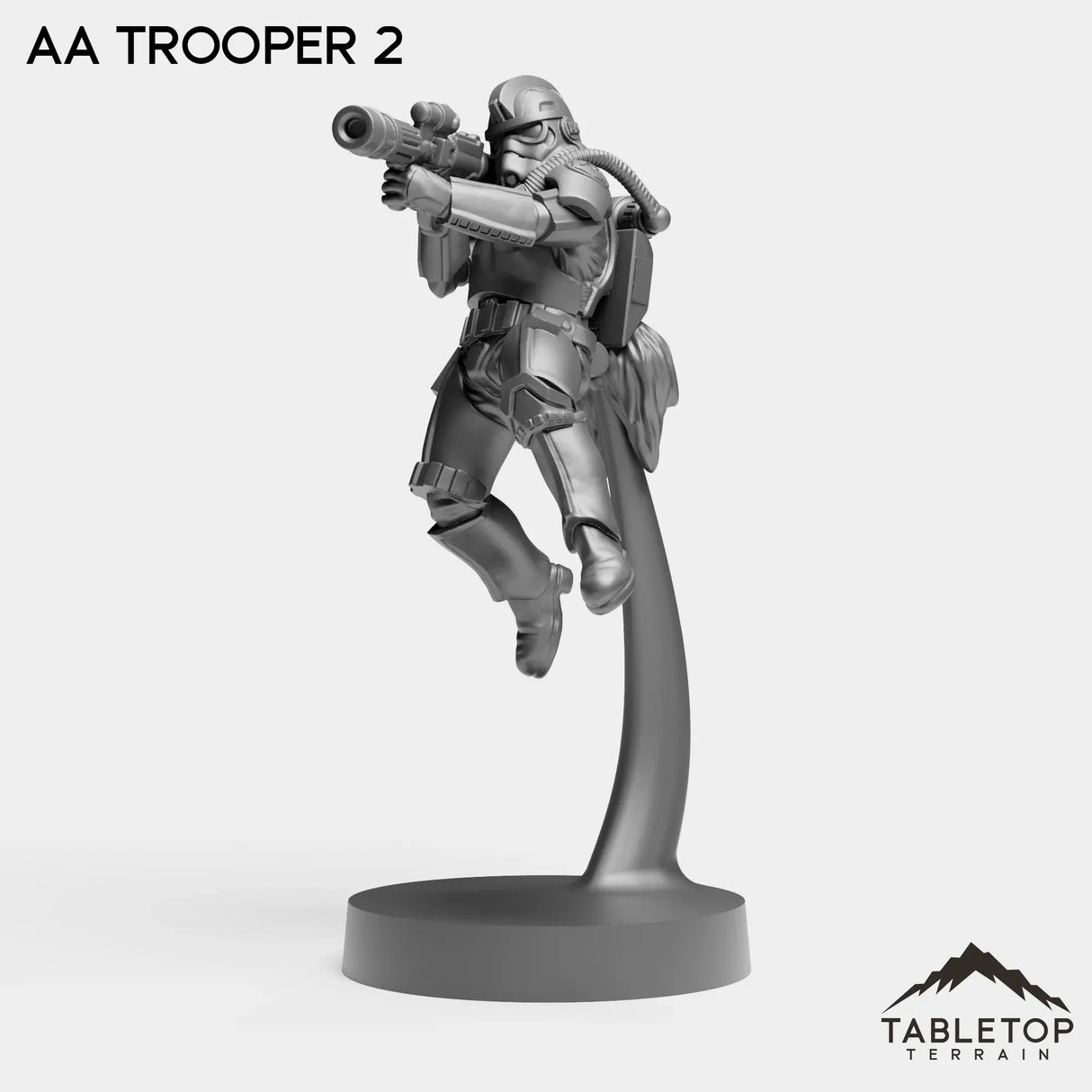 Tabletop Terrain Miniature AA Troopers