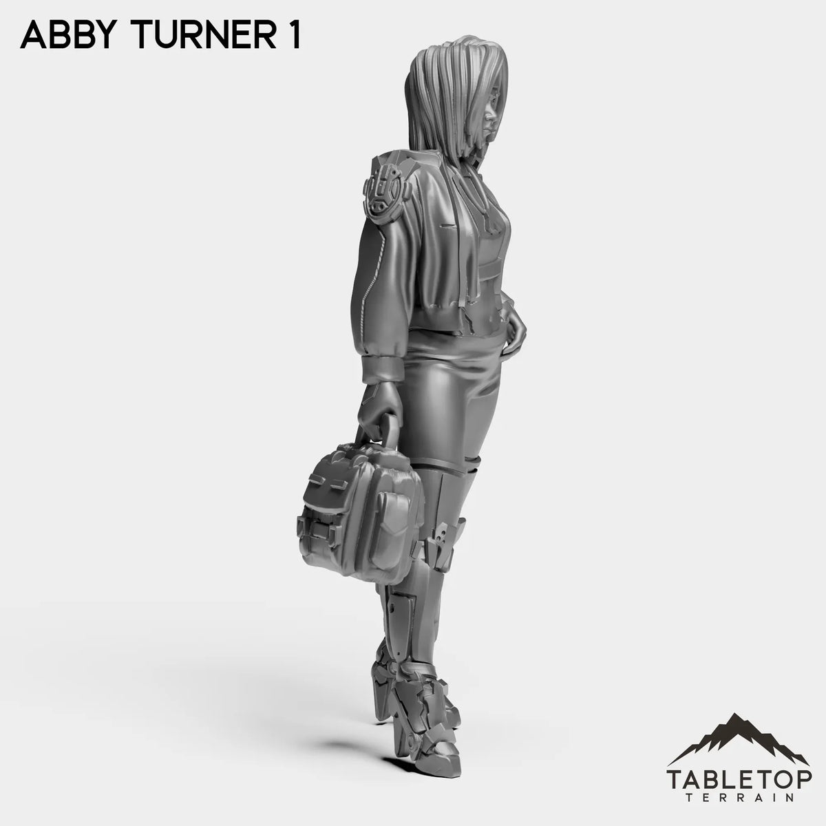 Tabletop Terrain Miniature Abby Turner - Bomber Girls