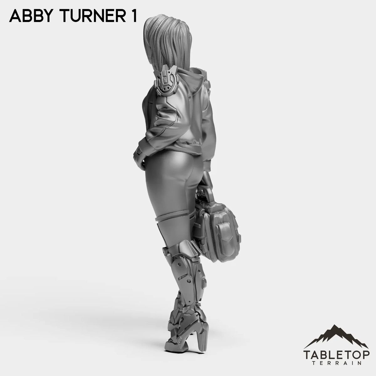 Tabletop Terrain Miniature Abby Turner - Bomber Girls