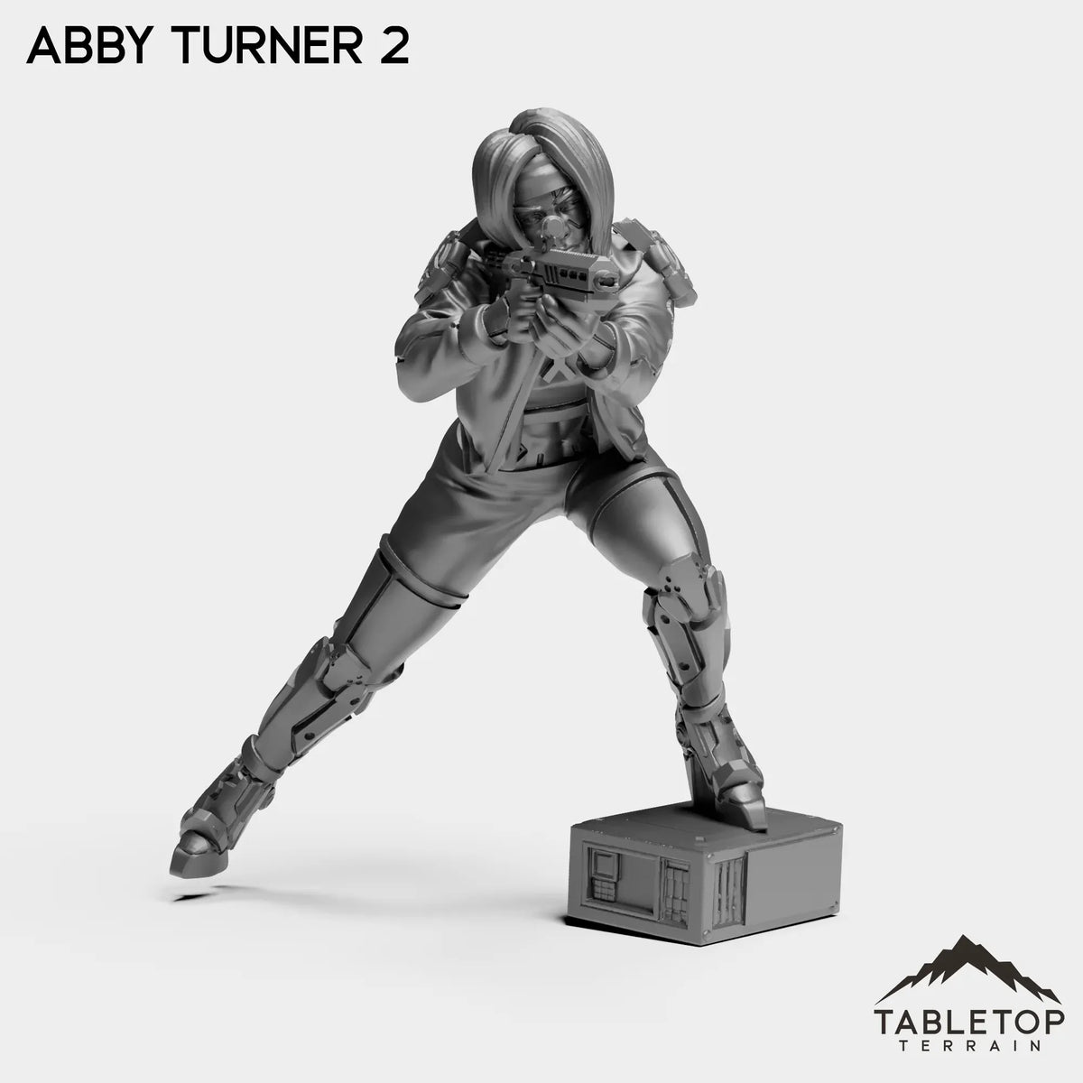 Tabletop Terrain Miniature Abby Turner - Bomber Girls