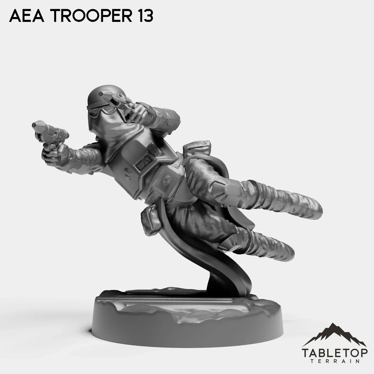 Tabletop Terrain Miniature AEA Troopers