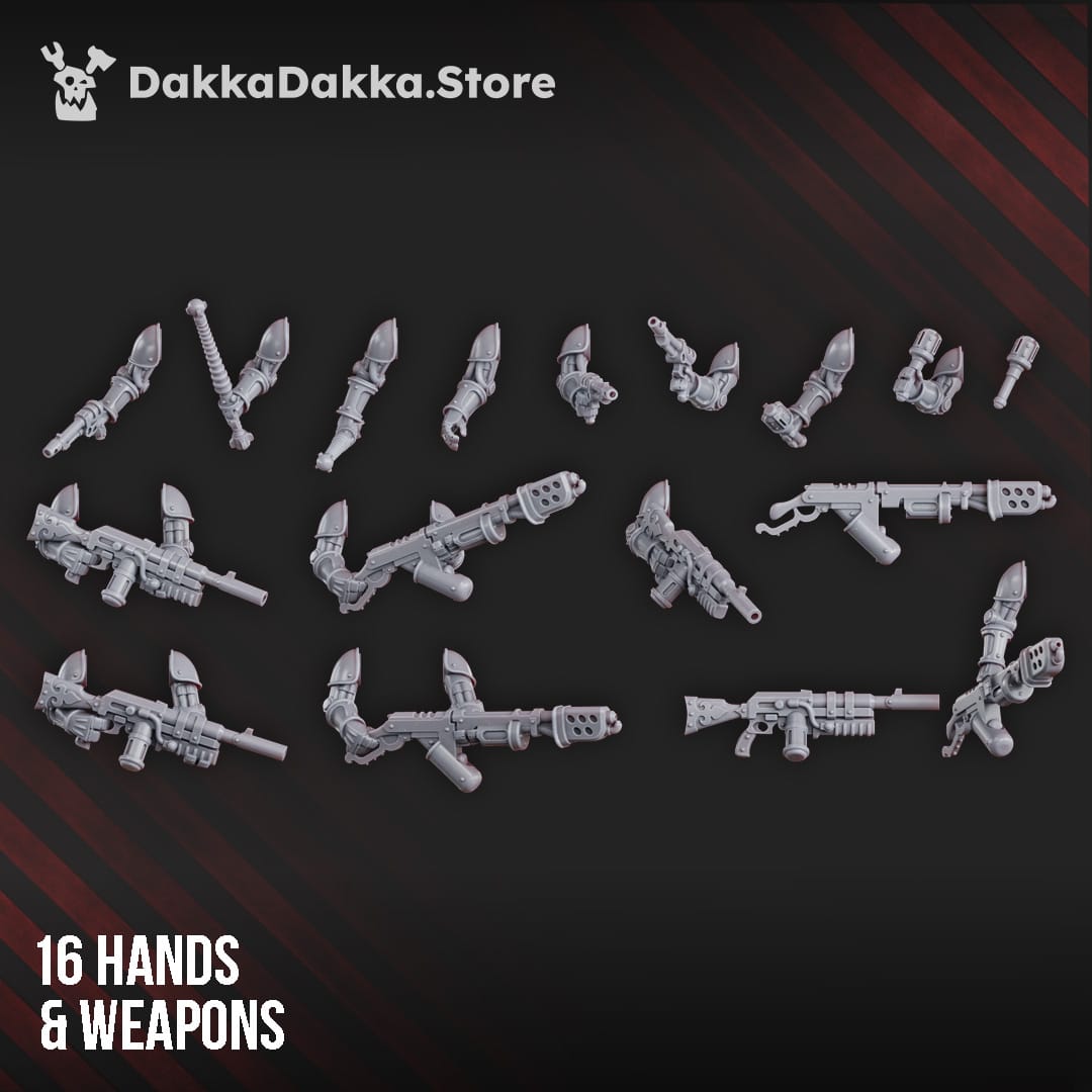 Tabletop Terrain Miniature Aerobellum Purgators / Aerobellum Pursuers (build kit)