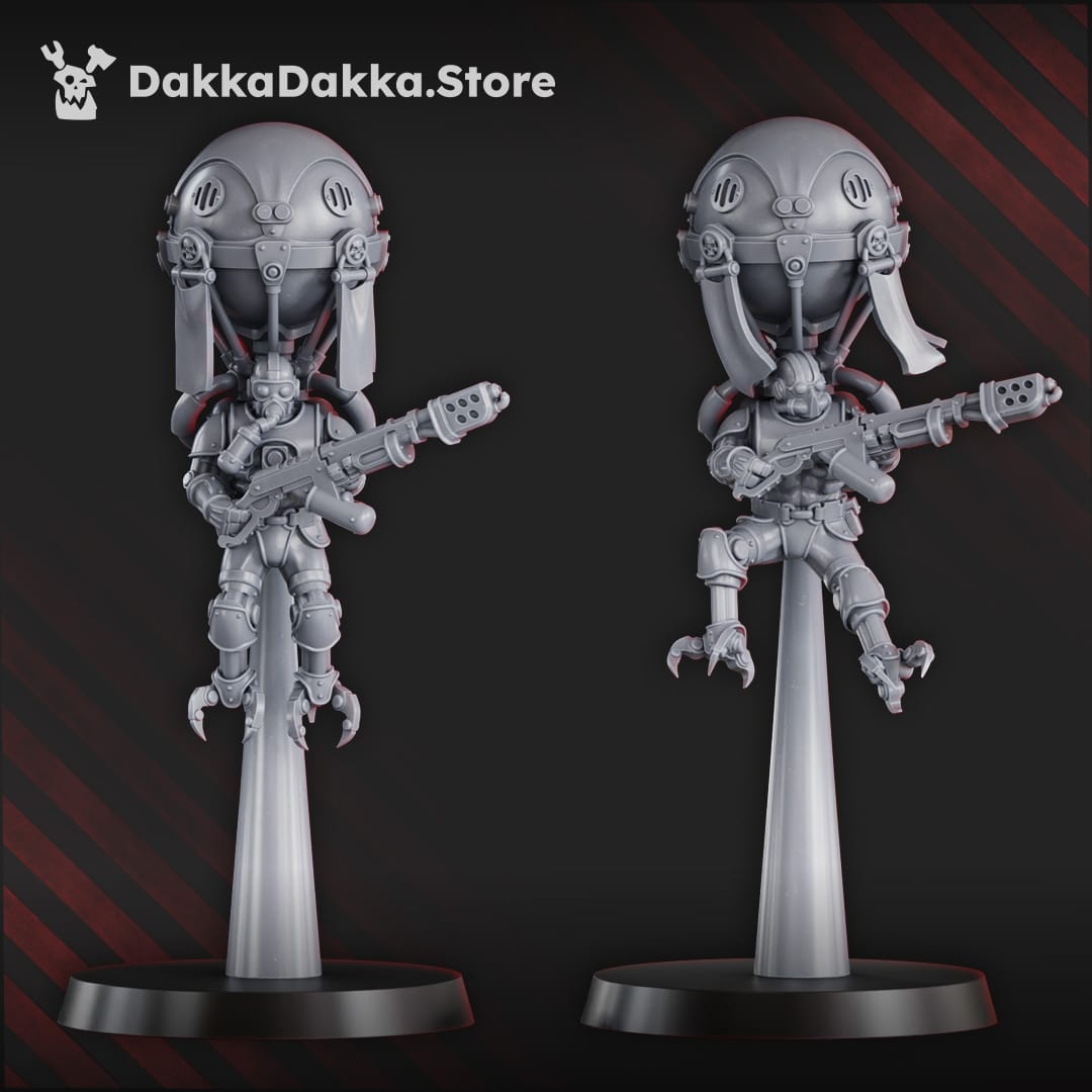 Tabletop Terrain Miniature Aerobellum Purgators (x5)