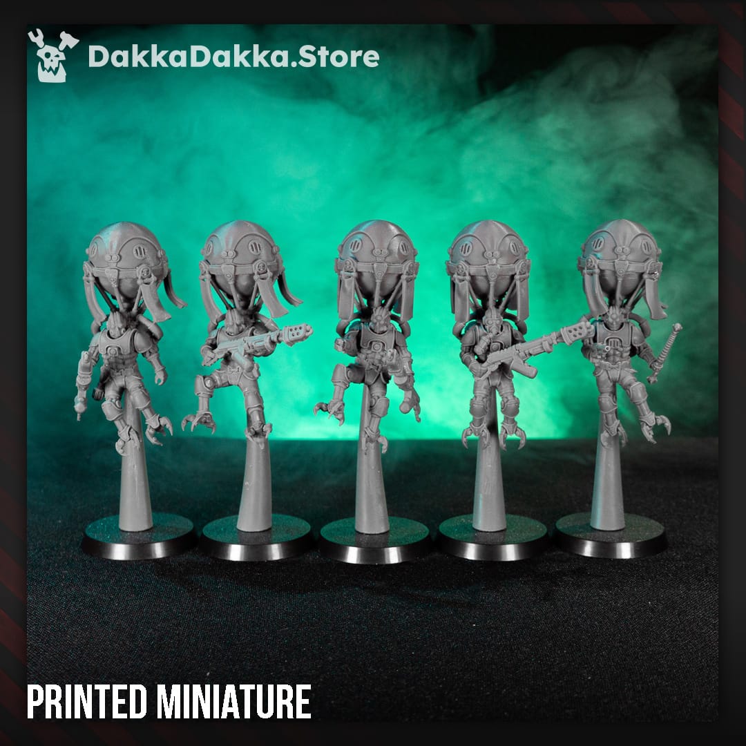 Tabletop Terrain Miniature Aerobellum Pursuers (x5)