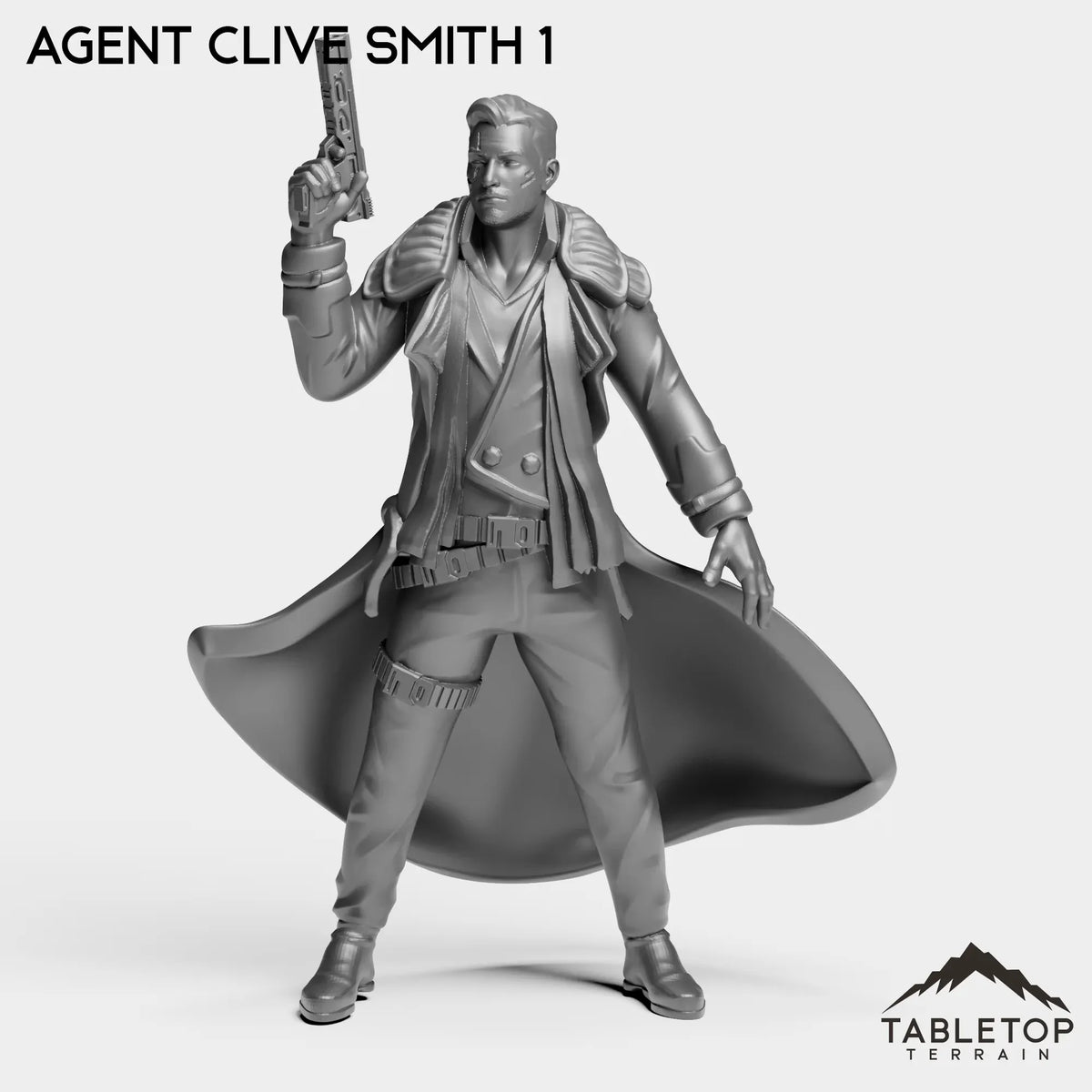Tabletop Terrain Miniature Agent Clive Smith 1 Agent Clive Smith - CEO