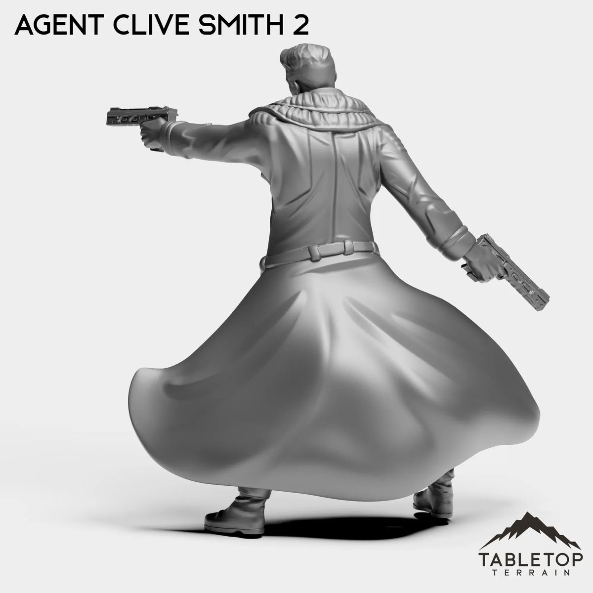 Tabletop Terrain Miniature Agent Clive Smith - CEO