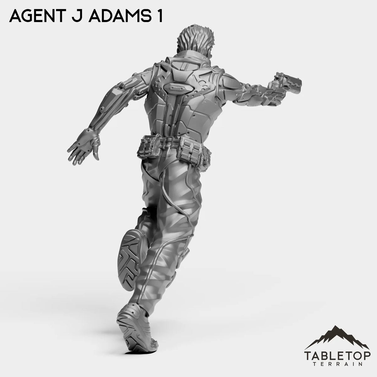 Tabletop Terrain Miniature Agent J Adams - Division Ex