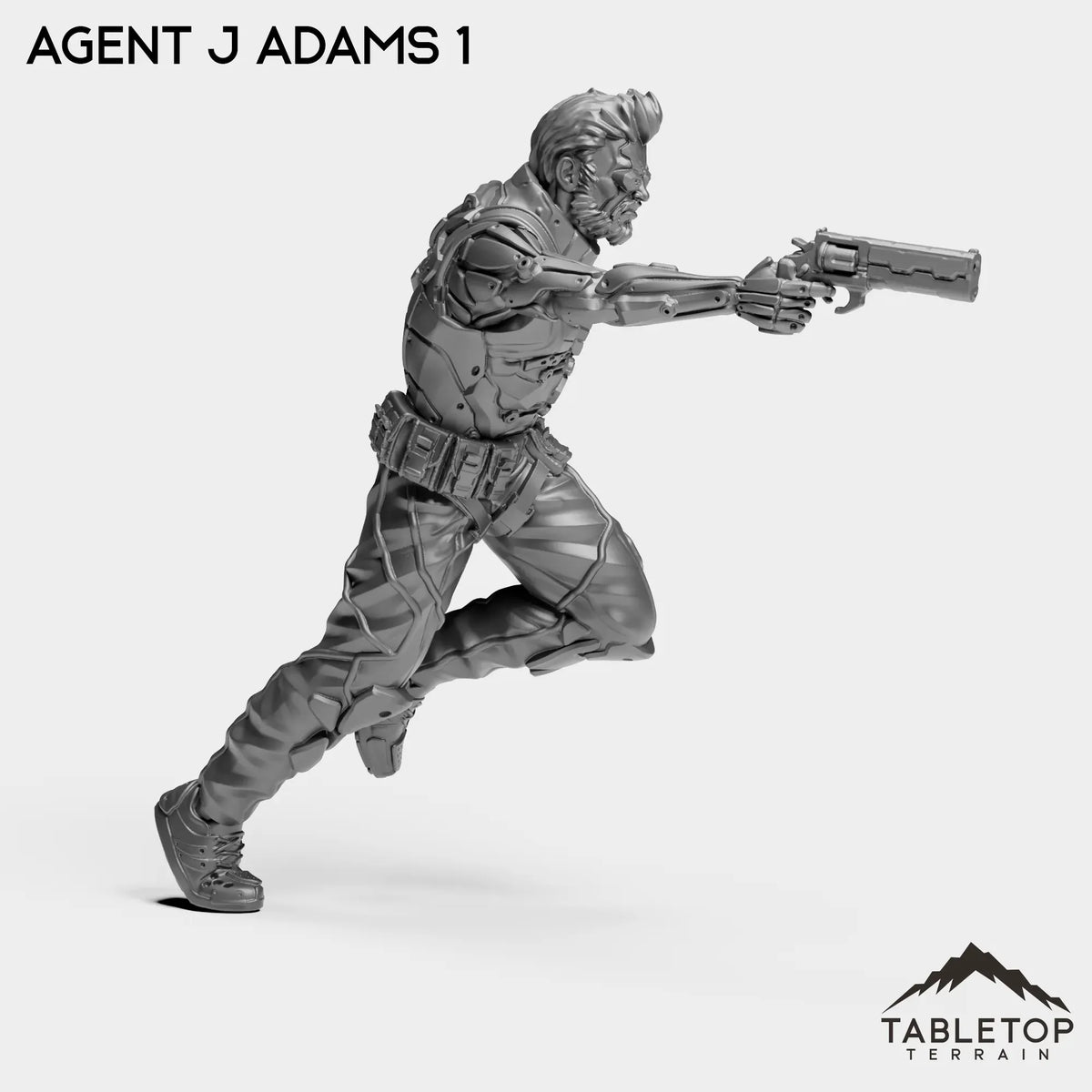 Tabletop Terrain Miniature Agent J Adams - Division Ex