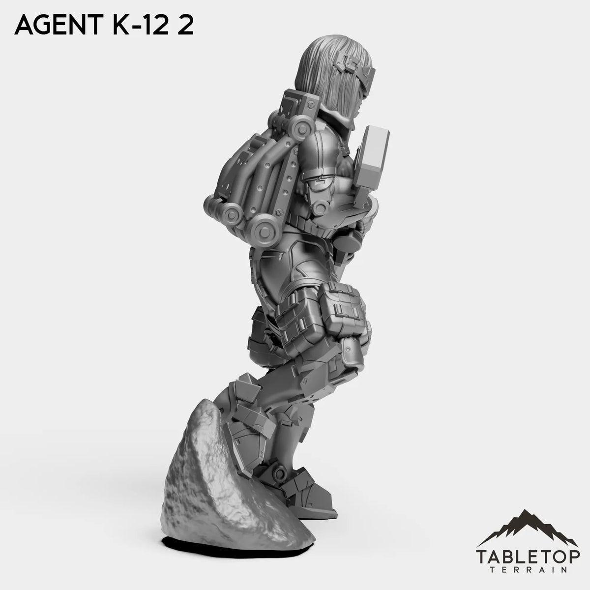 Tabletop Terrain Miniature Agent K-12