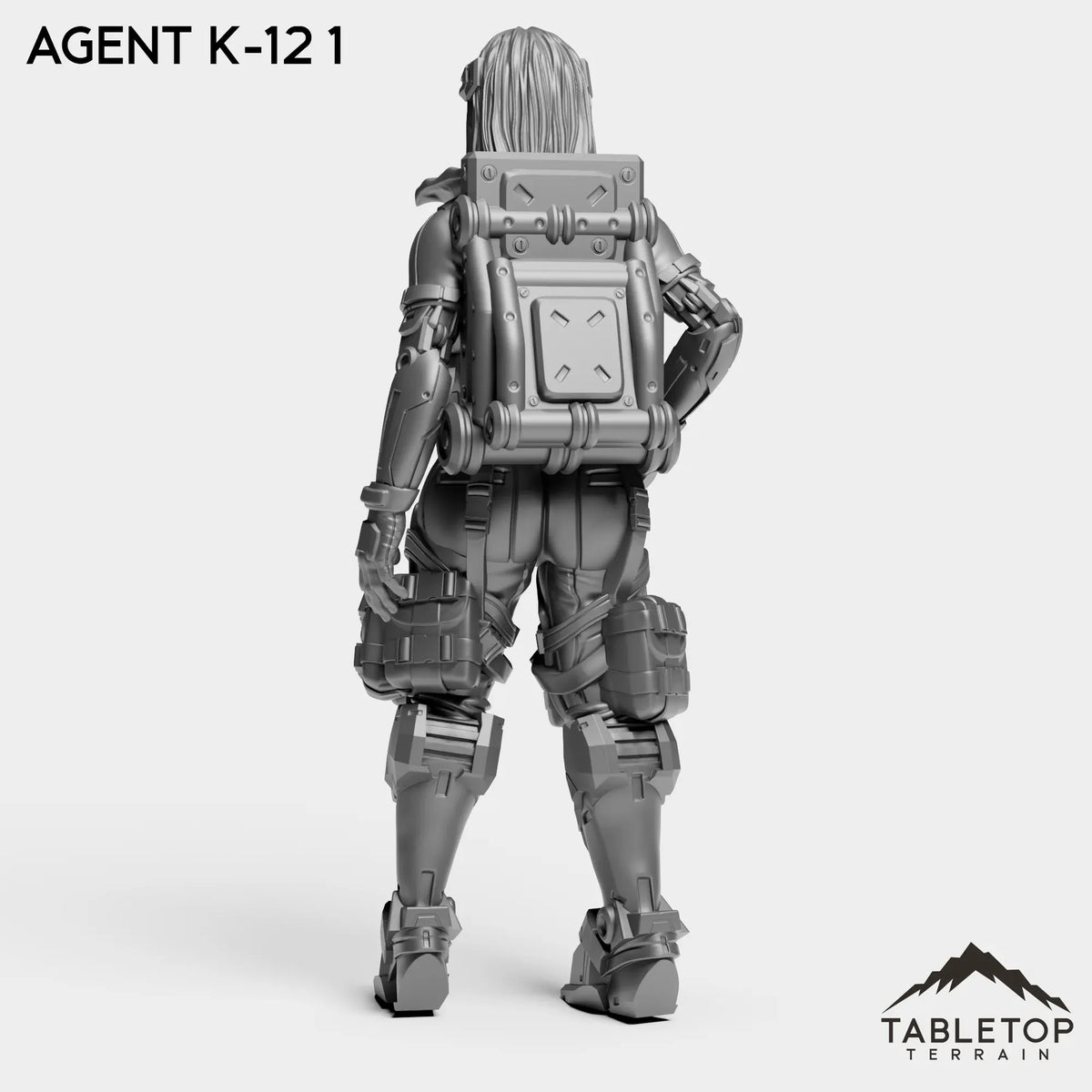 Tabletop Terrain Miniature Agent K-12