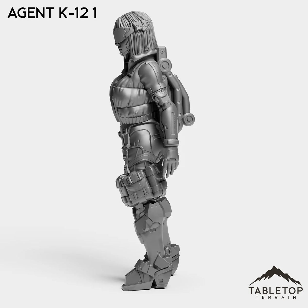 Tabletop Terrain Miniature Agent K-12