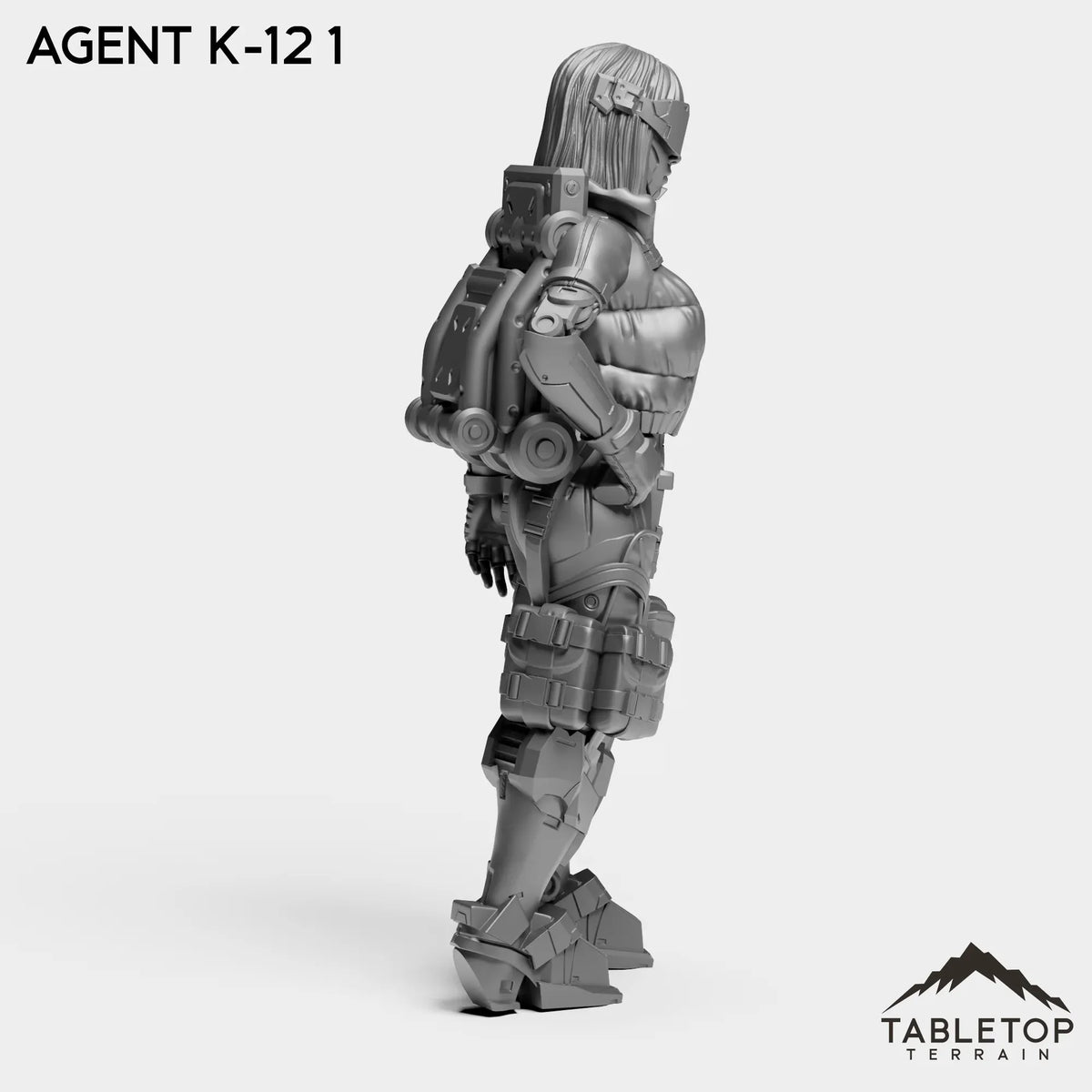 Tabletop Terrain Miniature Agent K-12