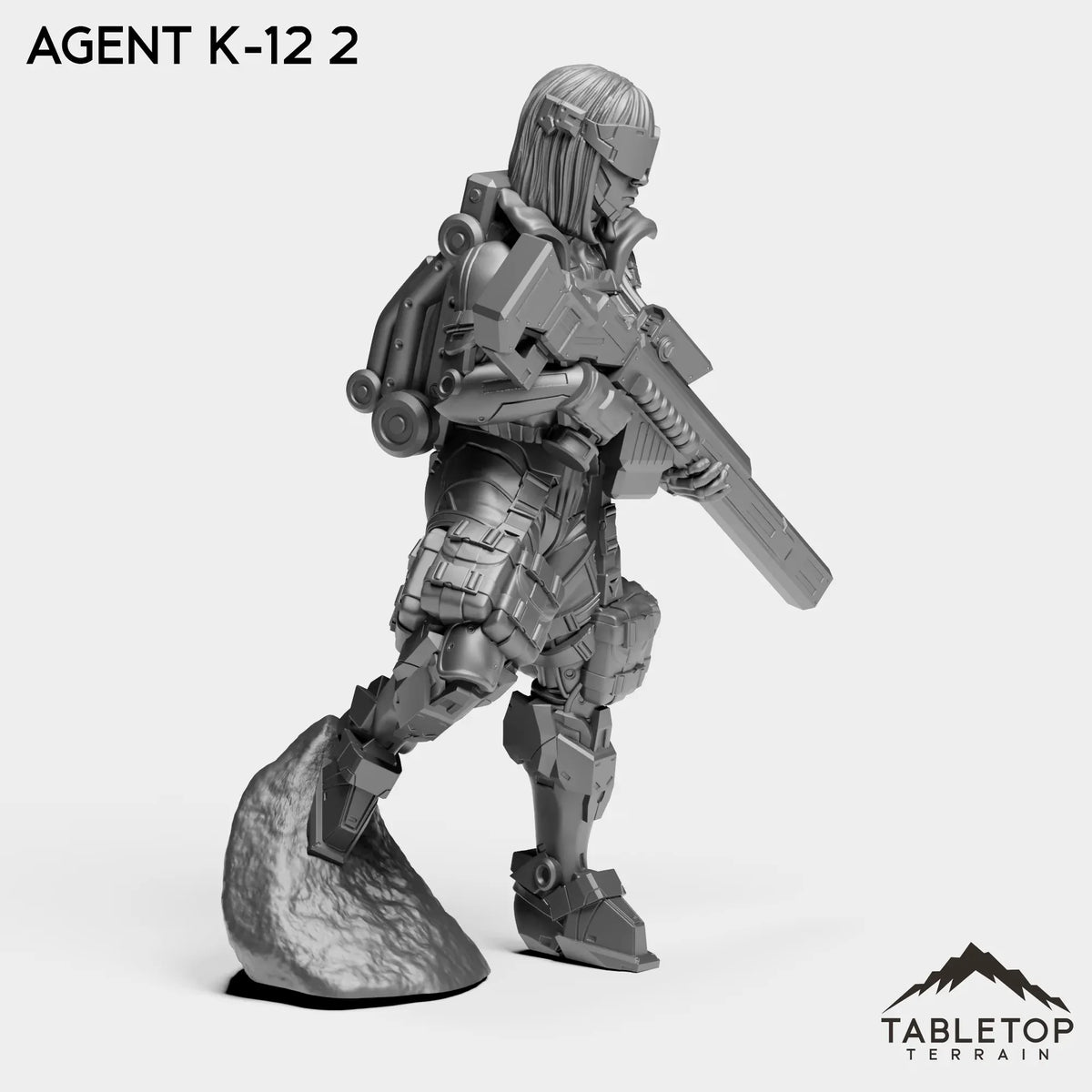 Tabletop Terrain Miniature Agent K-12