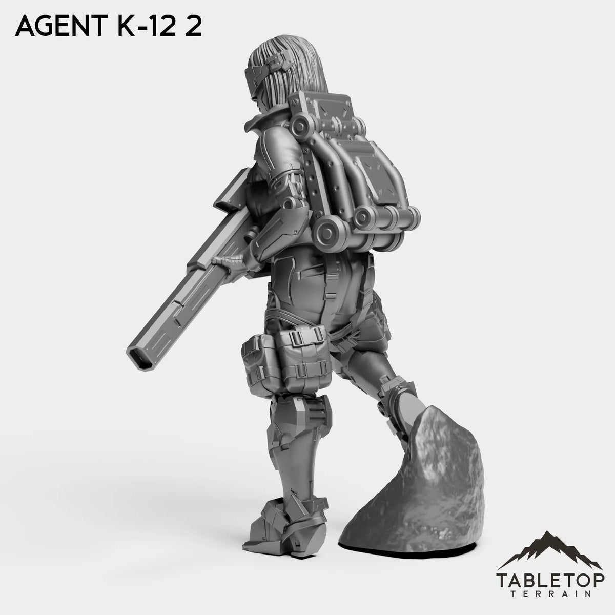 Tabletop Terrain Miniature Agent K-12