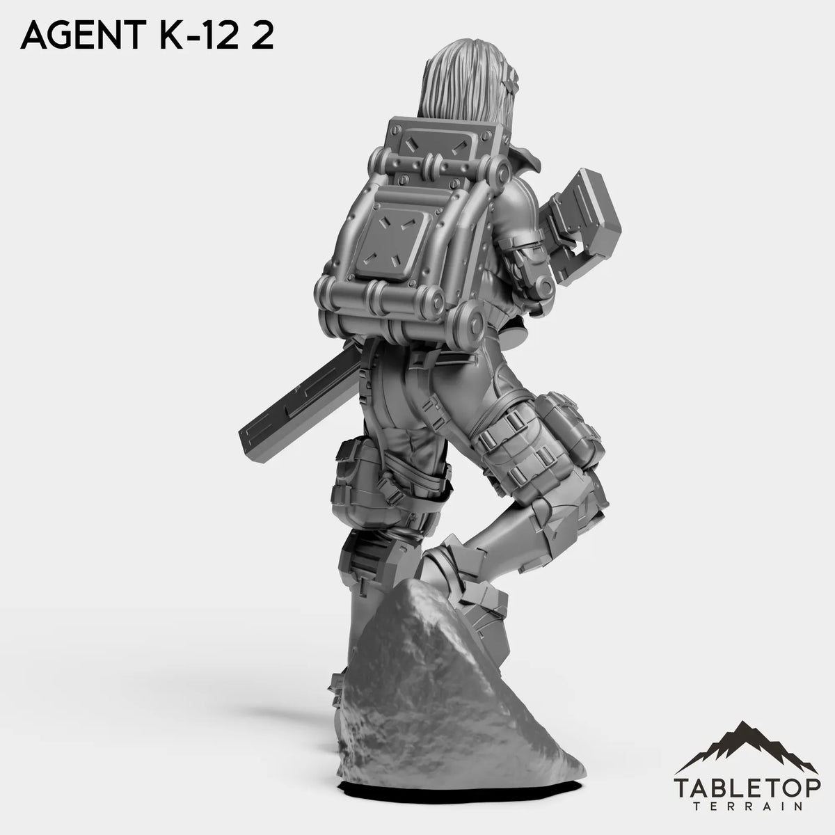 Tabletop Terrain Miniature Agent K-12