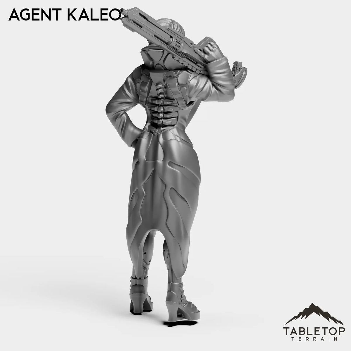 Tabletop Terrain Miniature Agent Kaleo - Micromachines Corp