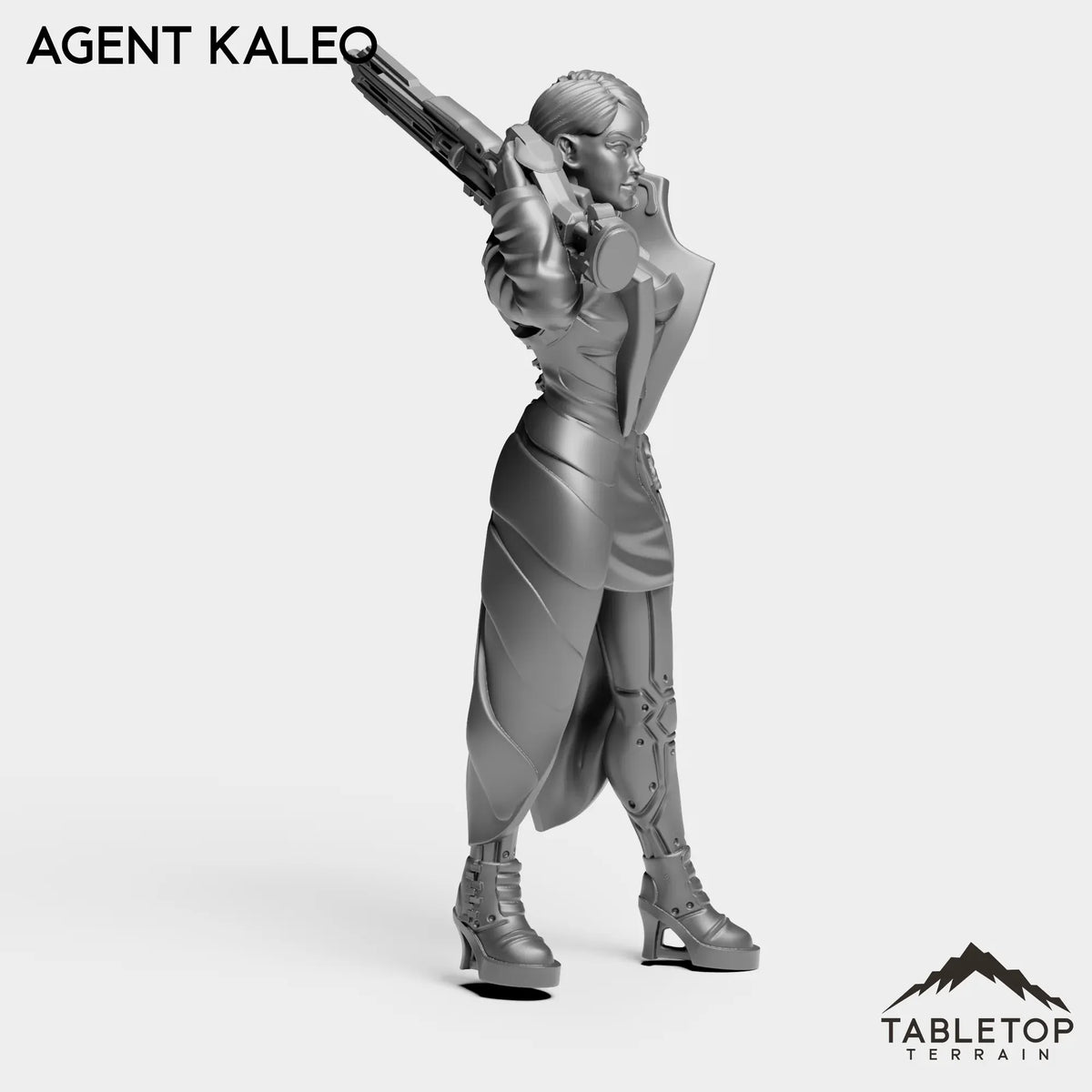 Tabletop Terrain Miniature Agent Kaleo - Micromachines Corp