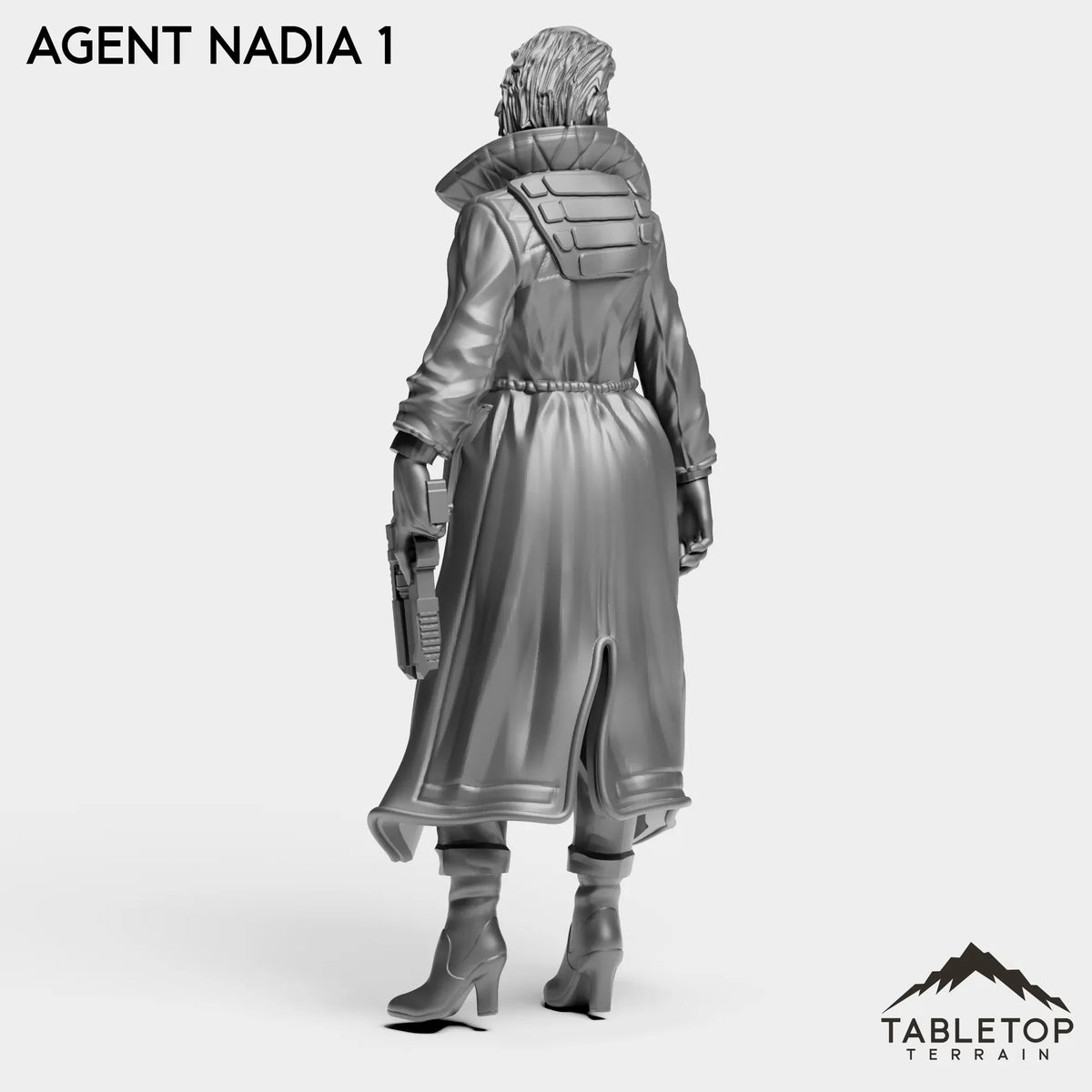 Tabletop Terrain Miniature Agent Nadia - CEO