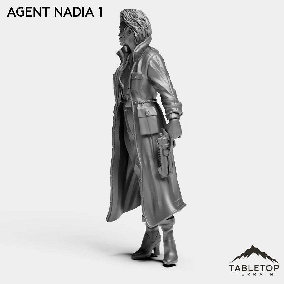 Tabletop Terrain Miniature Agent Nadia - CEO