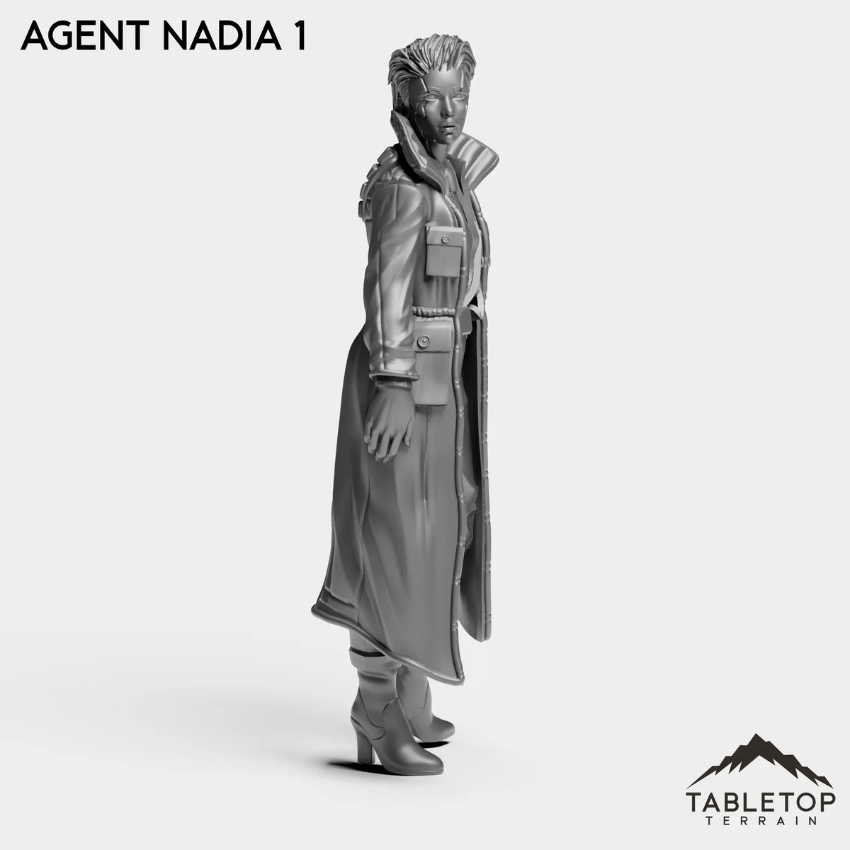 Tabletop Terrain Miniature Agent Nadia - CEO